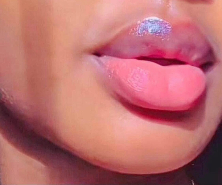Gloss à lèvres brillant