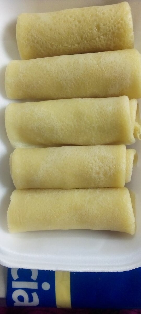 Crêpes roulées maison