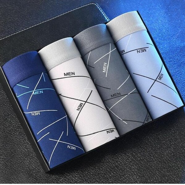 Boxers élastiques pour hommes