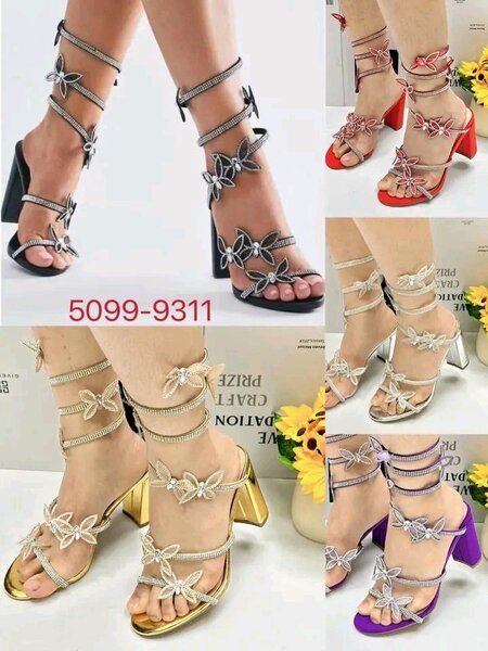 Sandales à talons élégantes