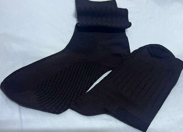 Chaussettes noires confortables