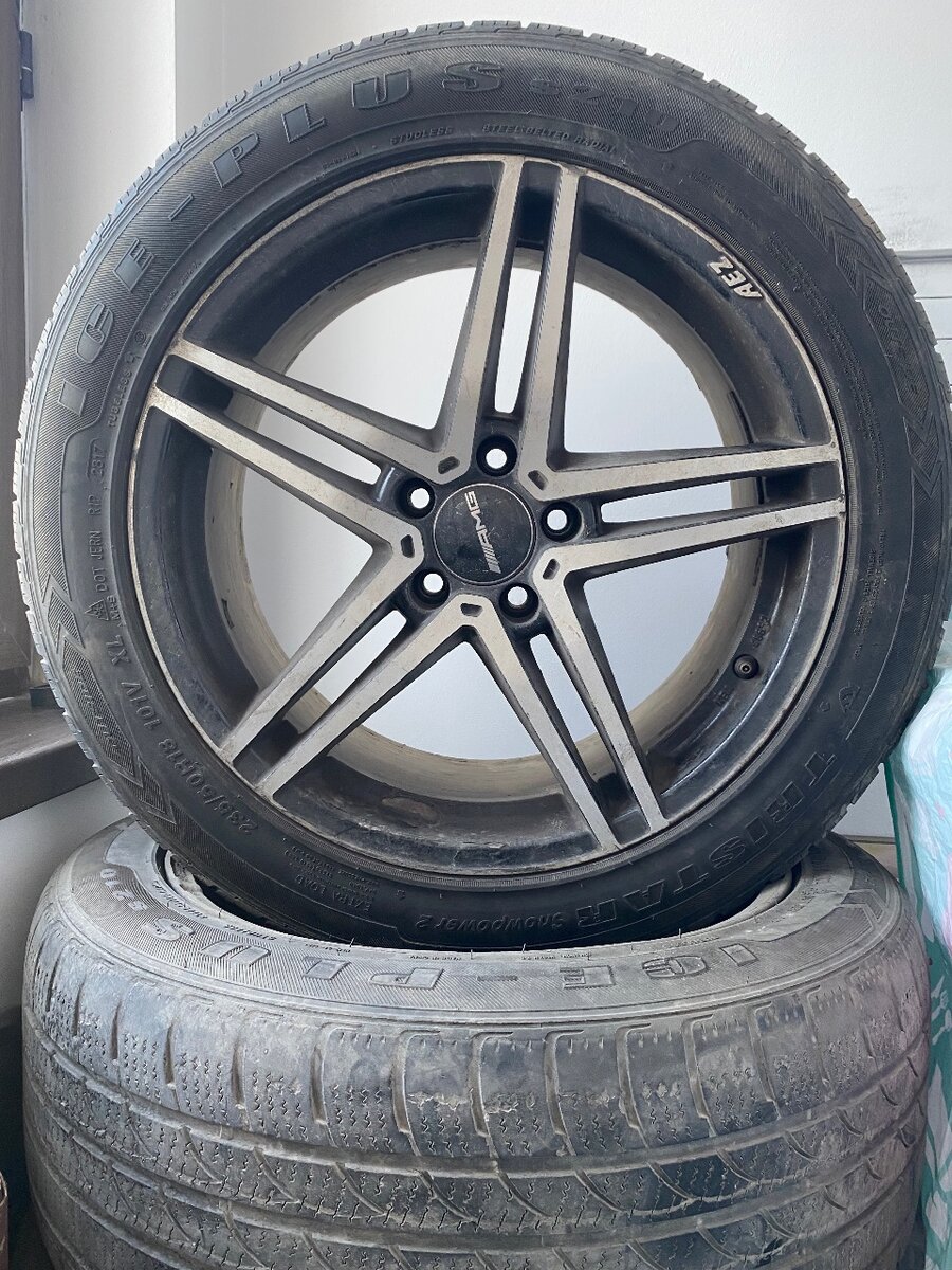 Диски с шинами для мерс 235/50/18
