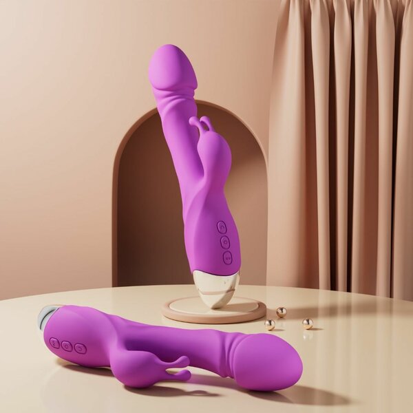 Vibro-masseur double excitatio