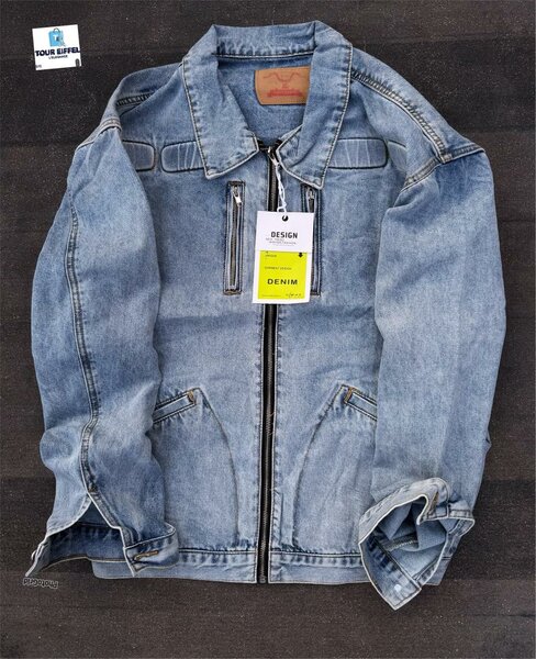 Veste en jean unisexe