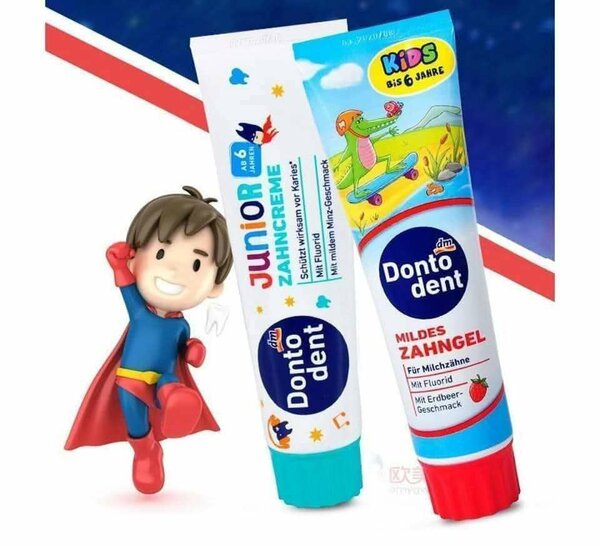 Dentifrice Junior DontoDent Fraise