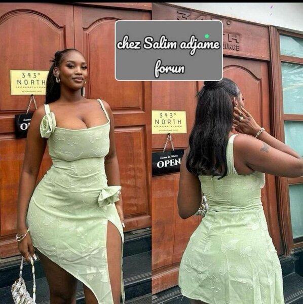 Robe Élégante Fendue