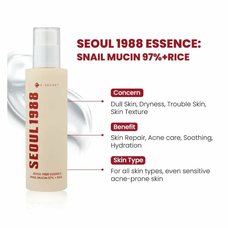 Seoul 1988 Snail Mucin Essence