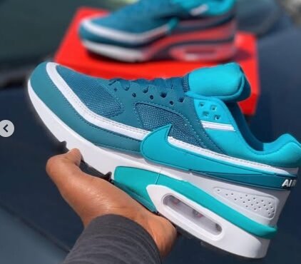 Nike Air sneakers sky blue