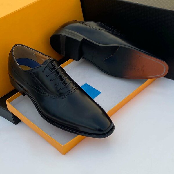 Solid Formal Leather Shoes