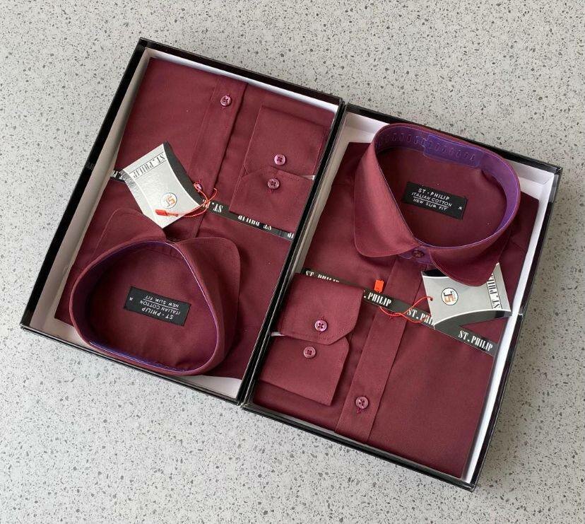 St. Philip plain long sleeves shirts