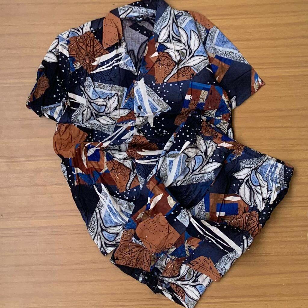 Fashion top and down shorts