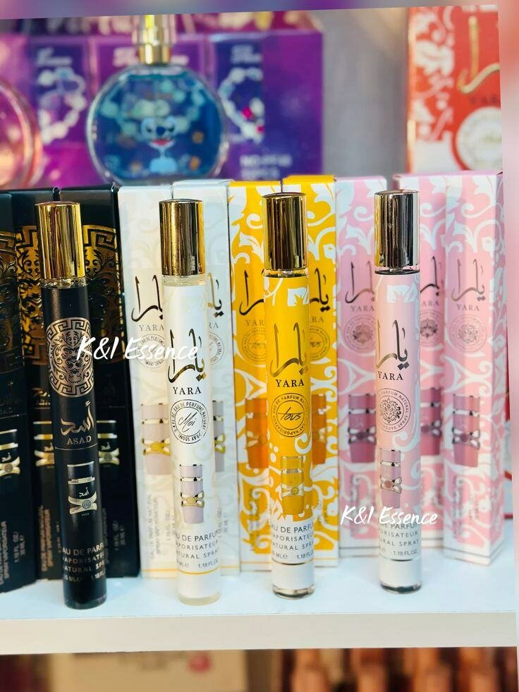 Parfums miniatures variés