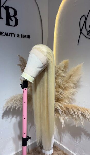 Perruque Blonde Lace Front Naturelle