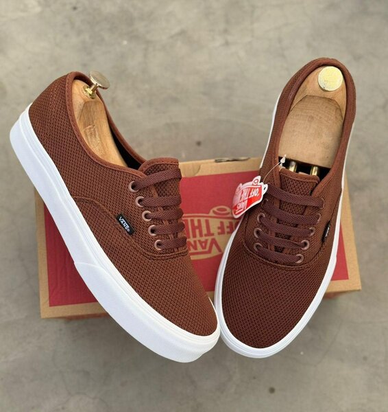 Baskets skate hommes marron