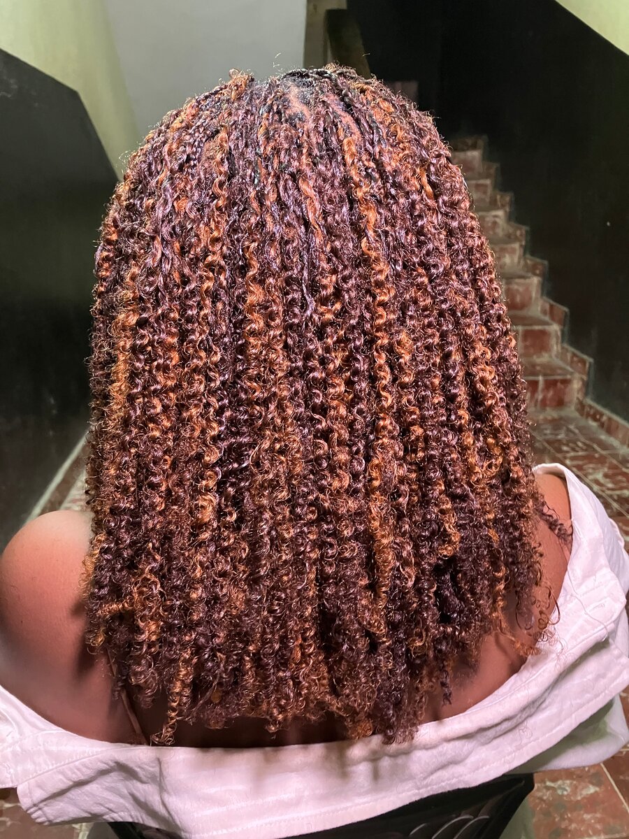 Mèche micro-twist semi naturel