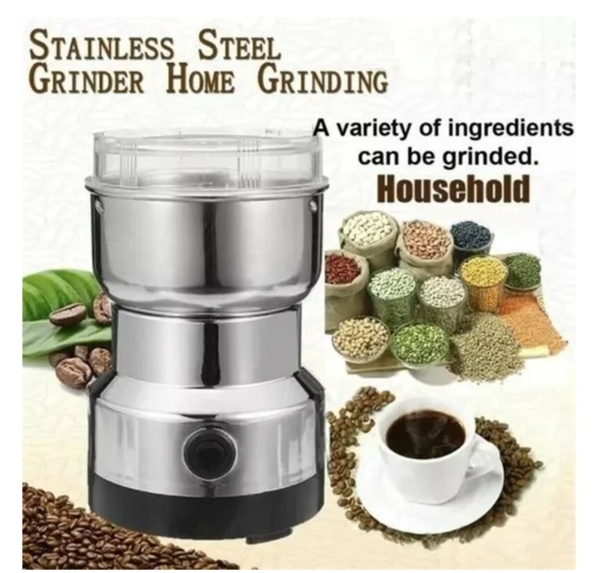 Moulin Inox Multifonction