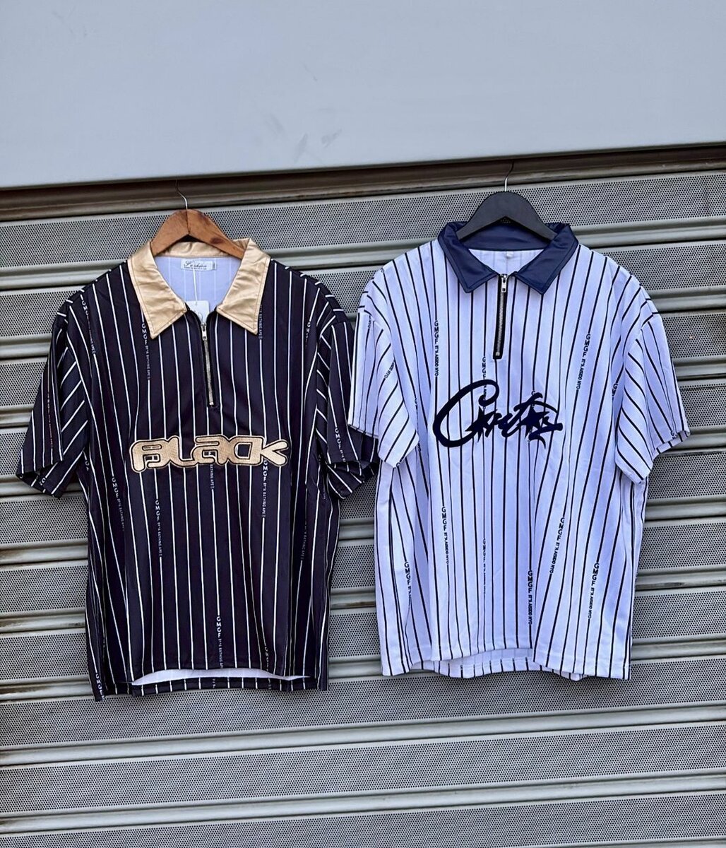 Polo rayé chic unisexe