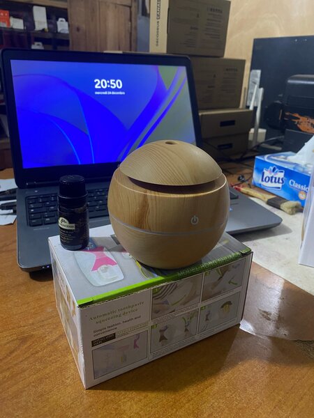 Humidificateur Aromatique Bois