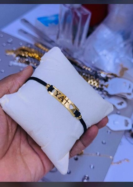 Gold-Plated Name Bracelet