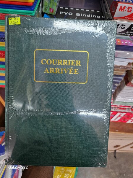 Registre Courrier Arrivée