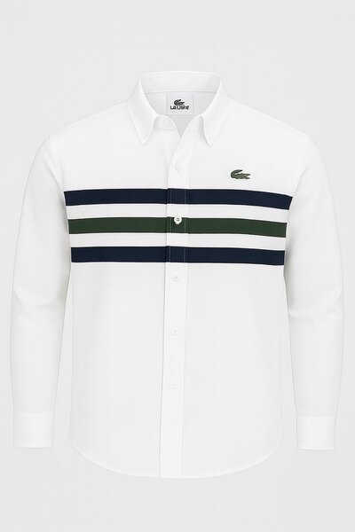 Chemise Rayée Homme Élégante