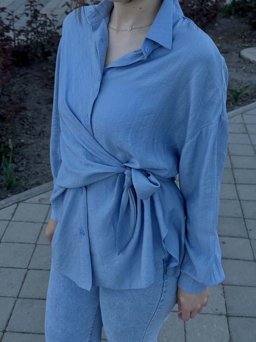 Рубашка с поясом