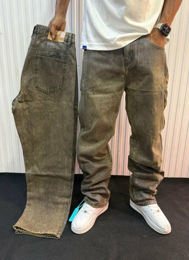 Jean délavé homme tendance