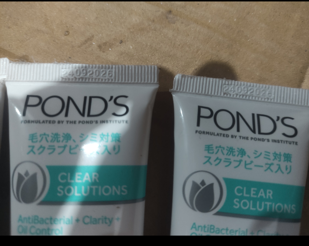 Veet and ponds Face wash