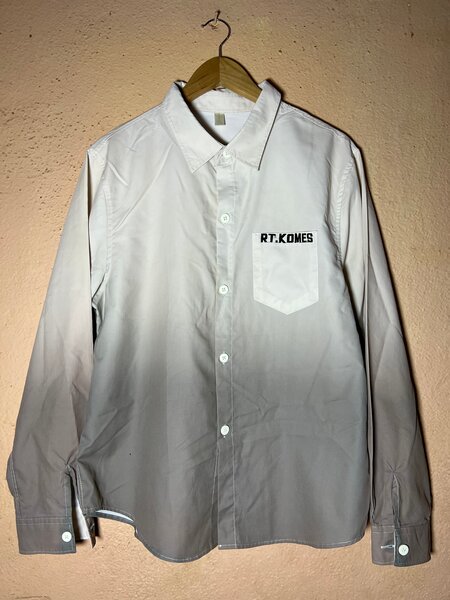 Chemise élégante dégradée homme