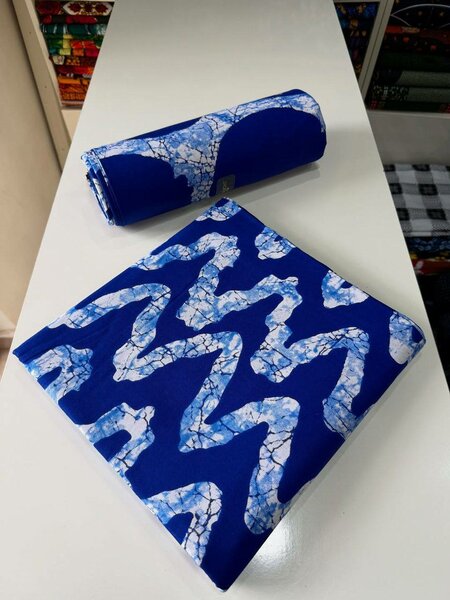 Tissus en coton rayures ethniques