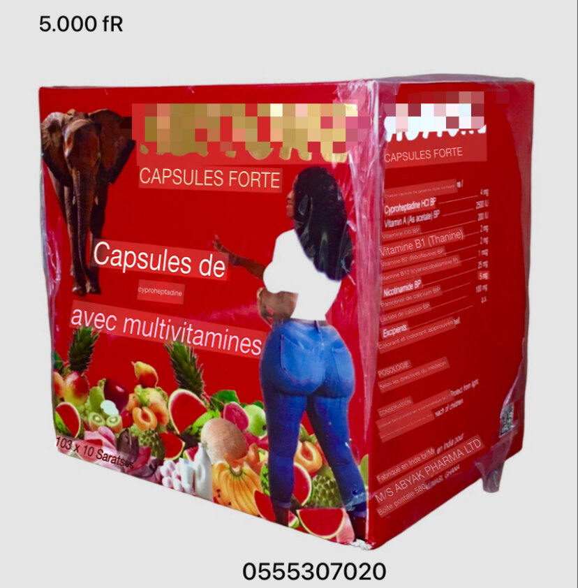 Forte Appetite Stimulant - Capsules & Sirop pour une Meilleure Santé