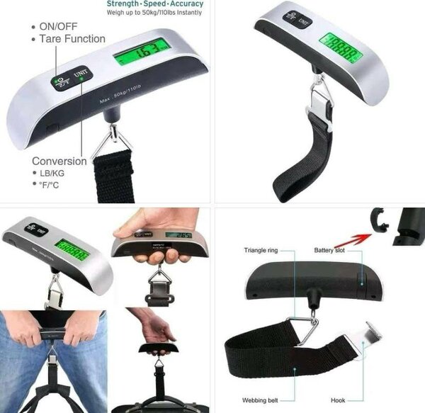 peseur de bagage électrique