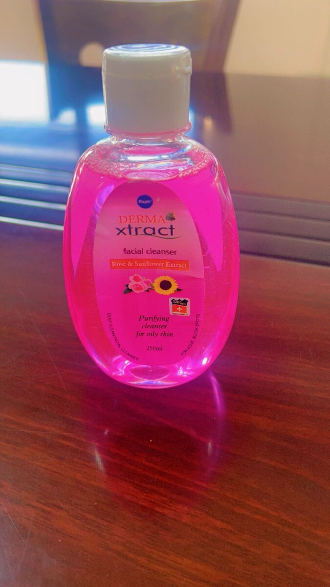 Facial cleanser Rose & sunflower extract