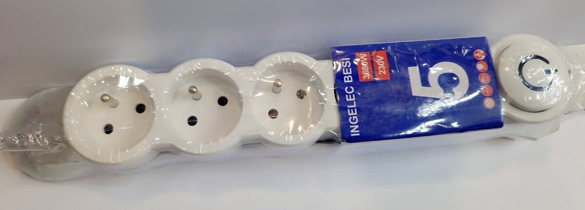 Multiprise 5 Prises Avec Interrupteur