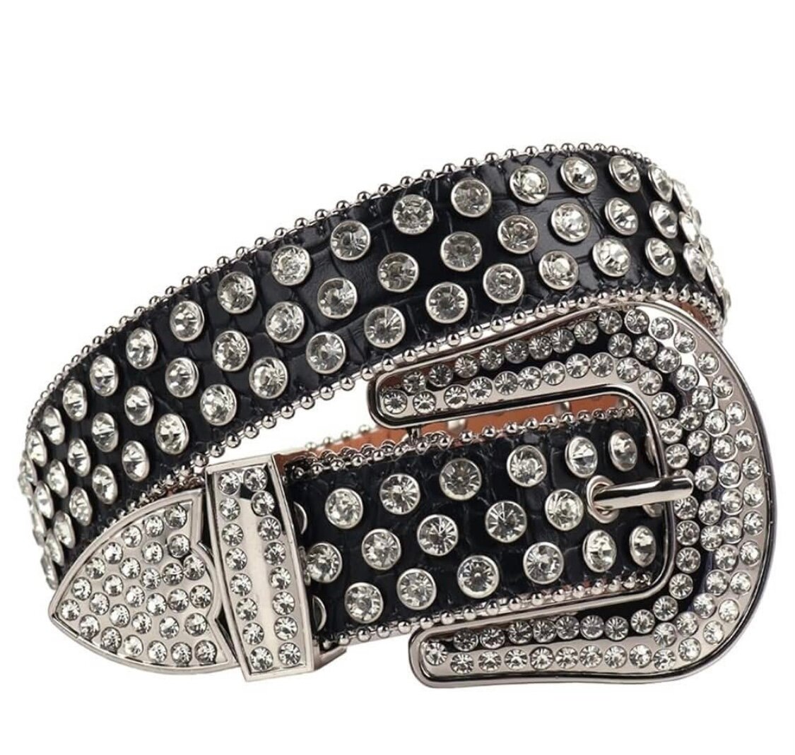 Ceinture strass élégante