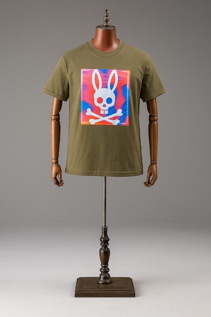 T-shirt à motif lapin tendance
