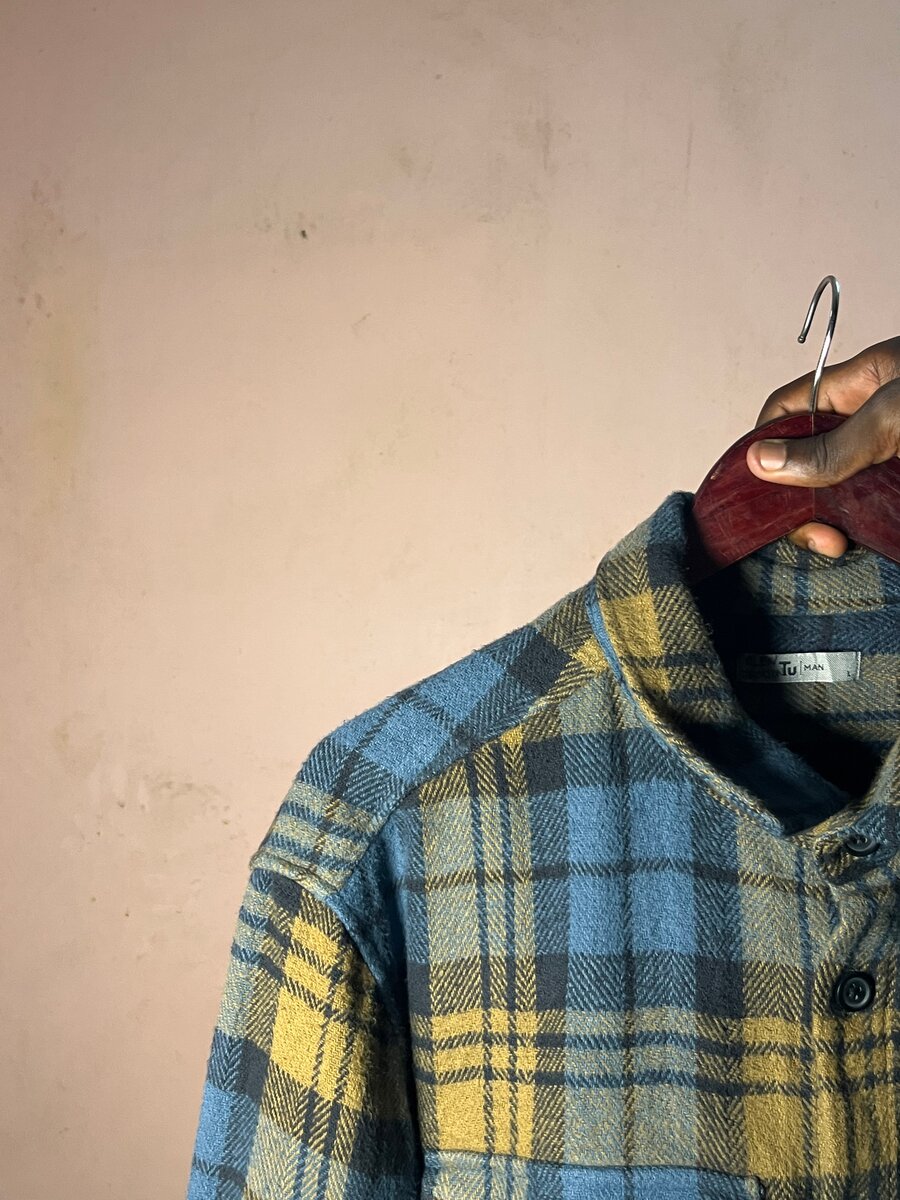 Chemise en flanelle écossaise