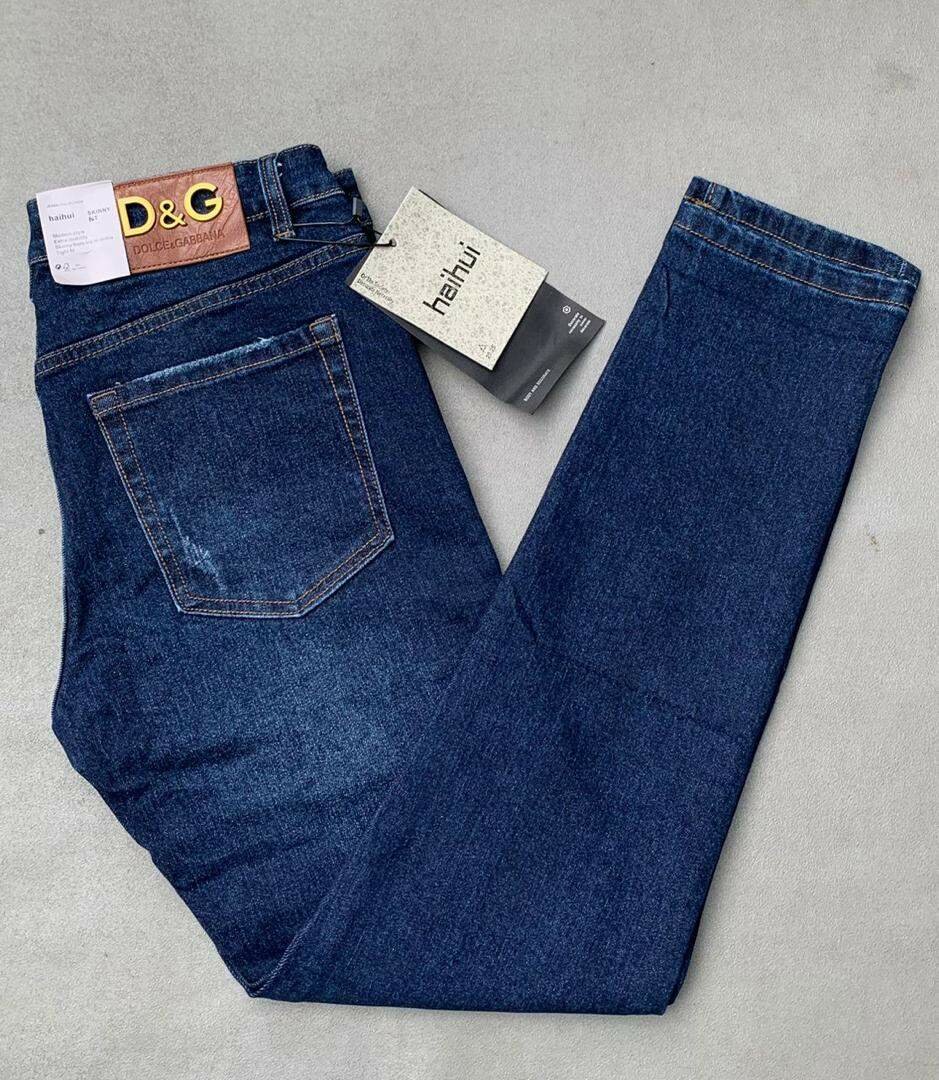 Jeans homme bleu classique
