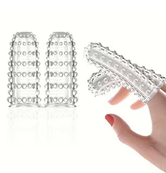 Manchon doigt texturé