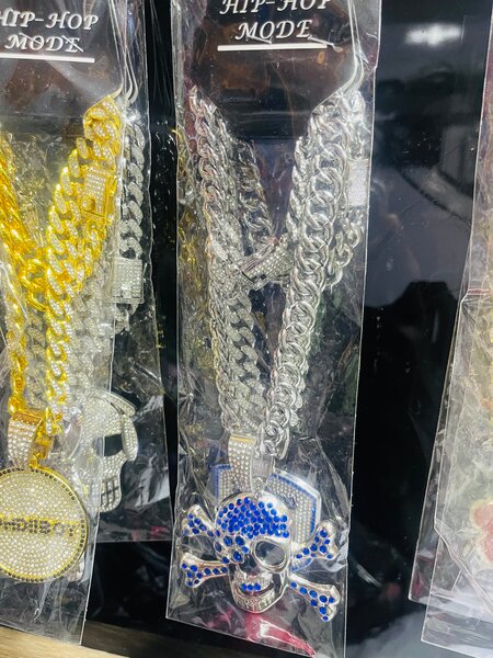 Collier chaîne pendante hip-hop