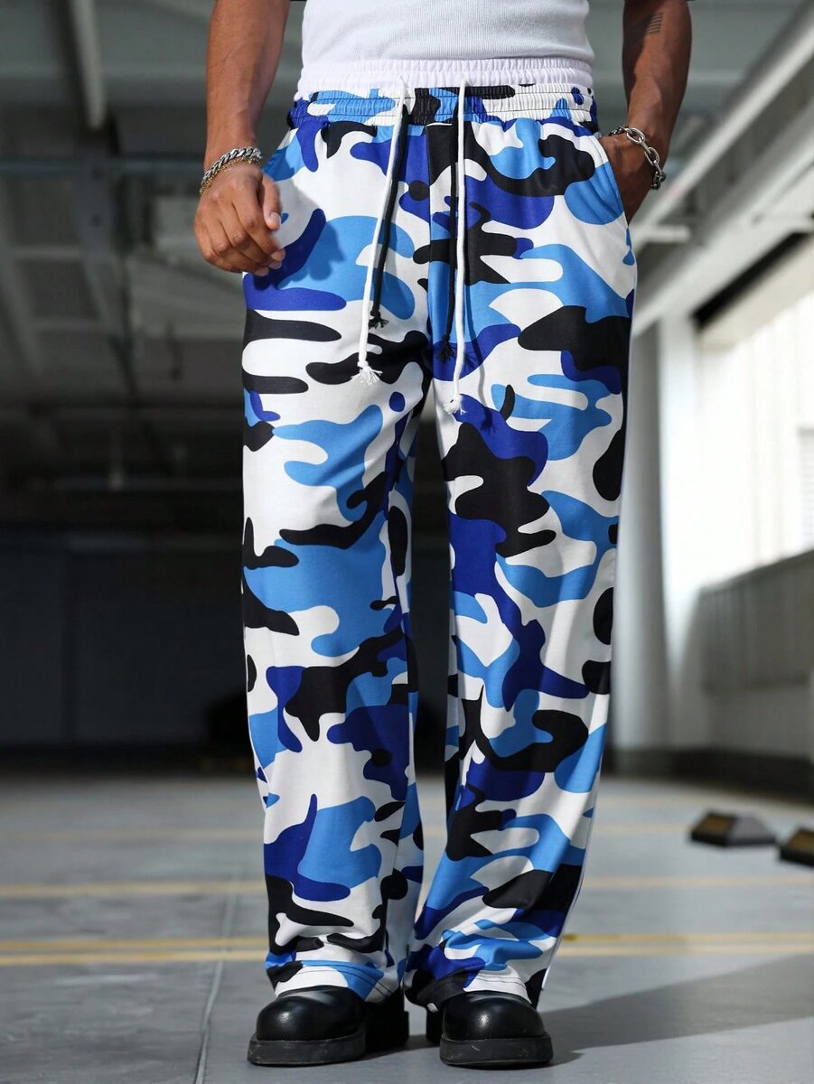 Pantalons à motifs tendance