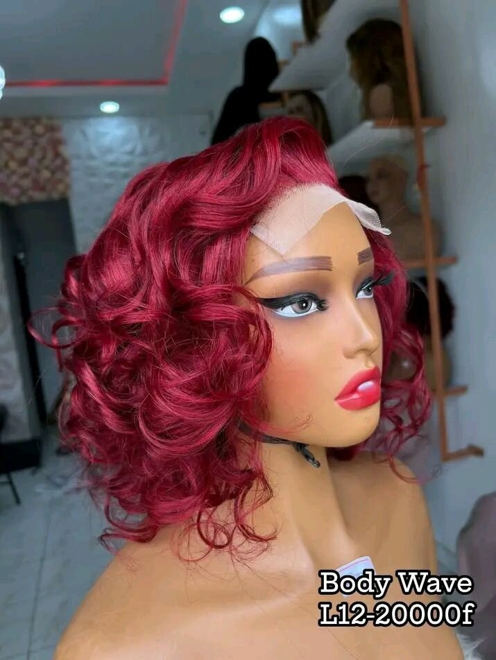 Perruque Body Wave Rouge