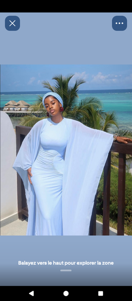 Ensemble robe et cape