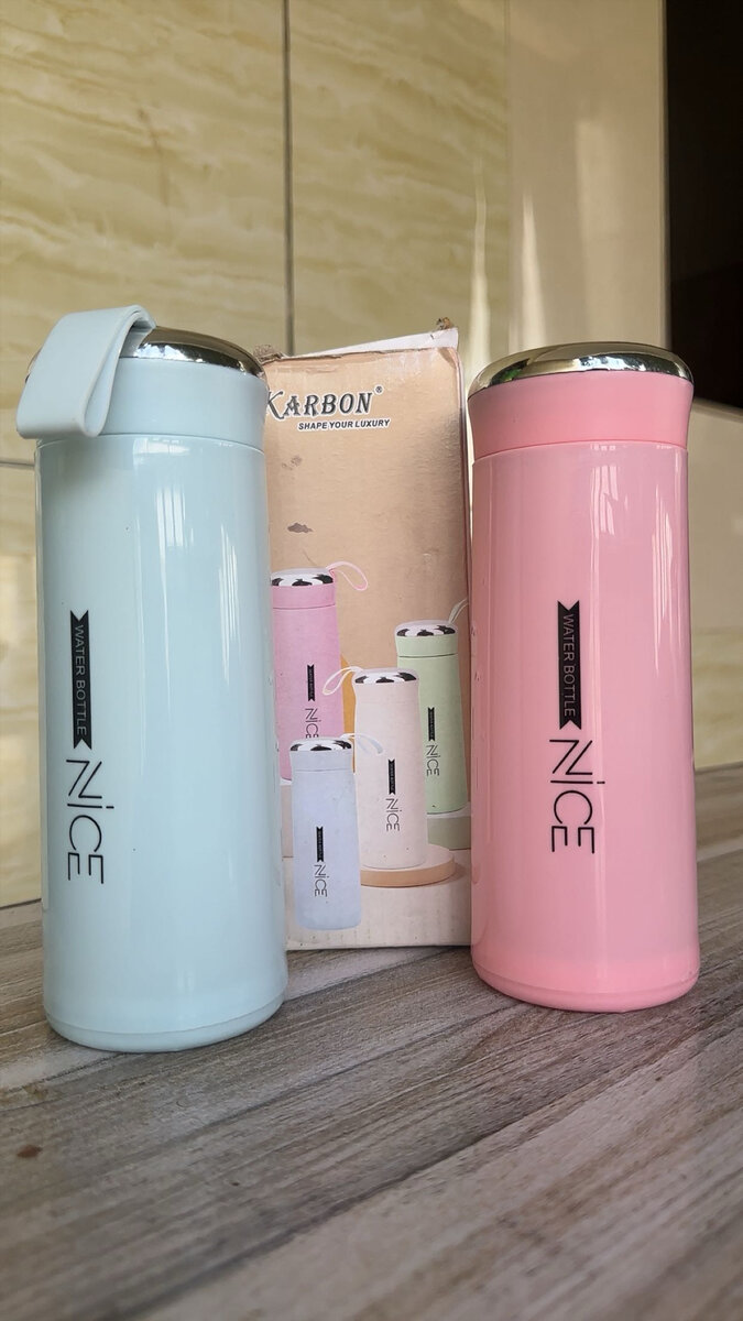 Thermos en acier inoxydable coloré