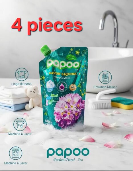 Savon Liquide 3en1 Papoo