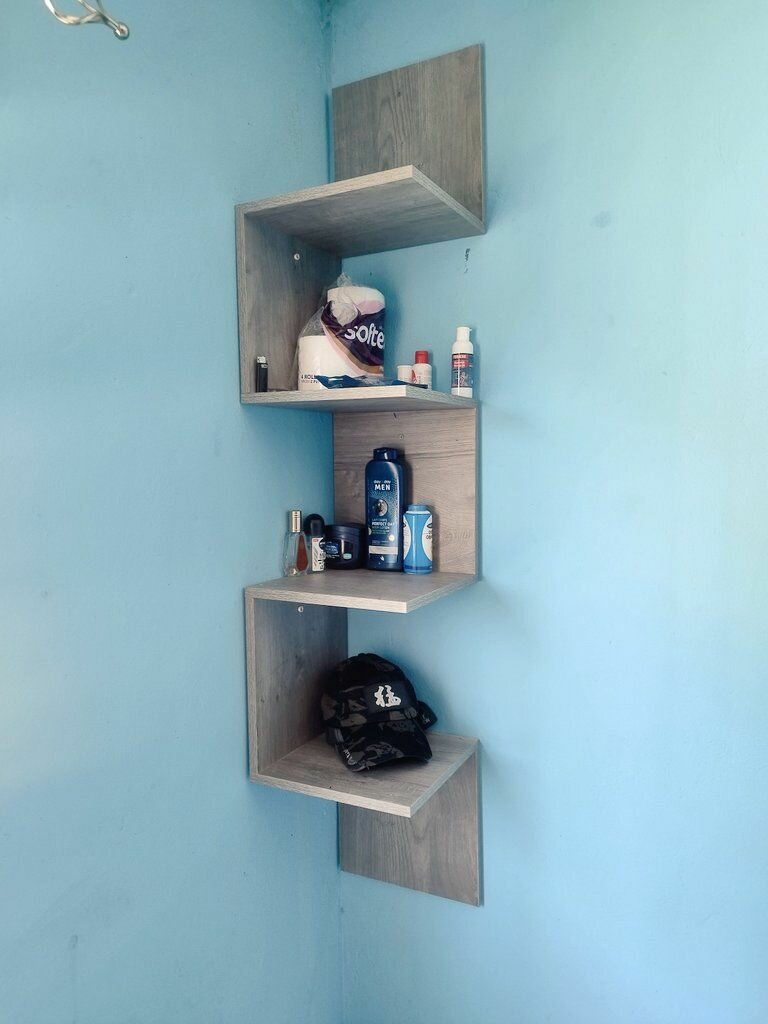 Floating Corner Shelf