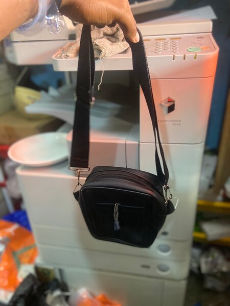 Sacoche bandoulière en cuir