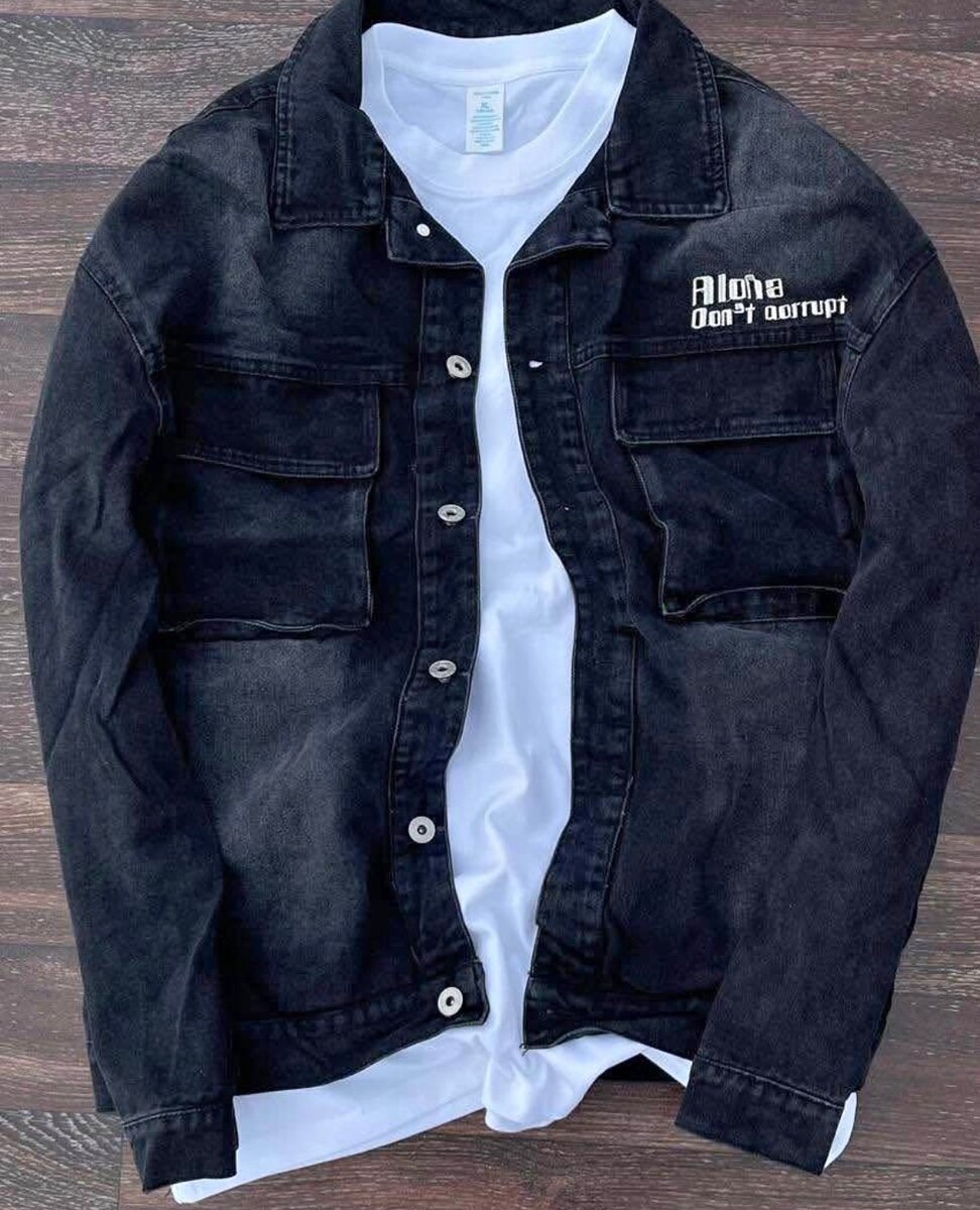 Veste en jean décontractée