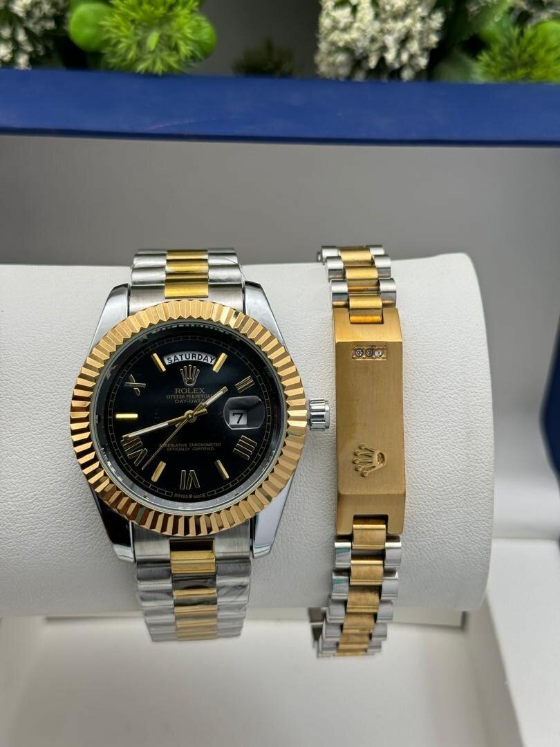 Rolex watch with bracelet available at seen