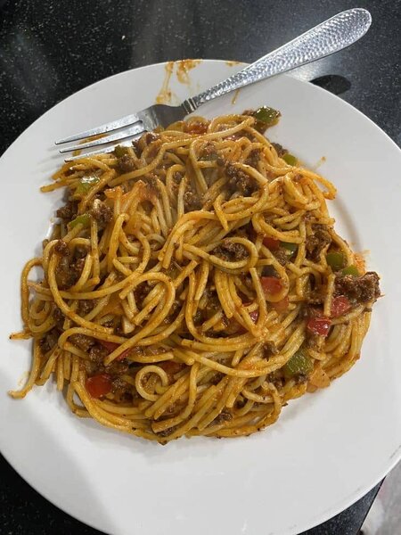 Spaghetti bolognaise savoureux